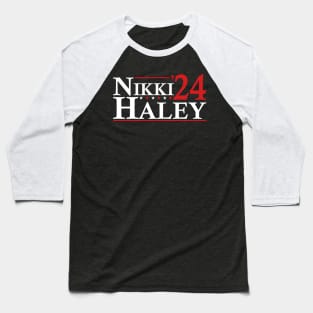 Nikki Haley 2024 Baseball T-Shirt